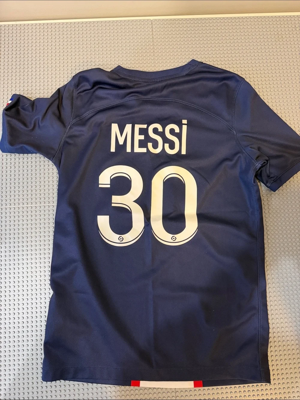 Nike Navy, White & Red PSG Soccer Jersey